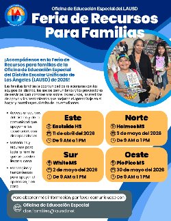 Resource Fair Flyer - Spanish